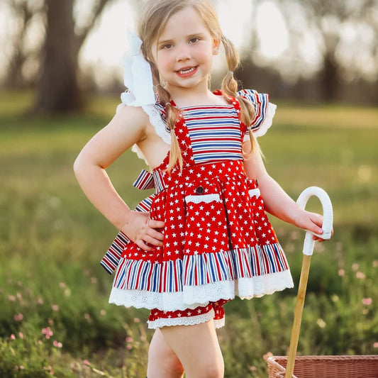 Millie Pinafore- Americana