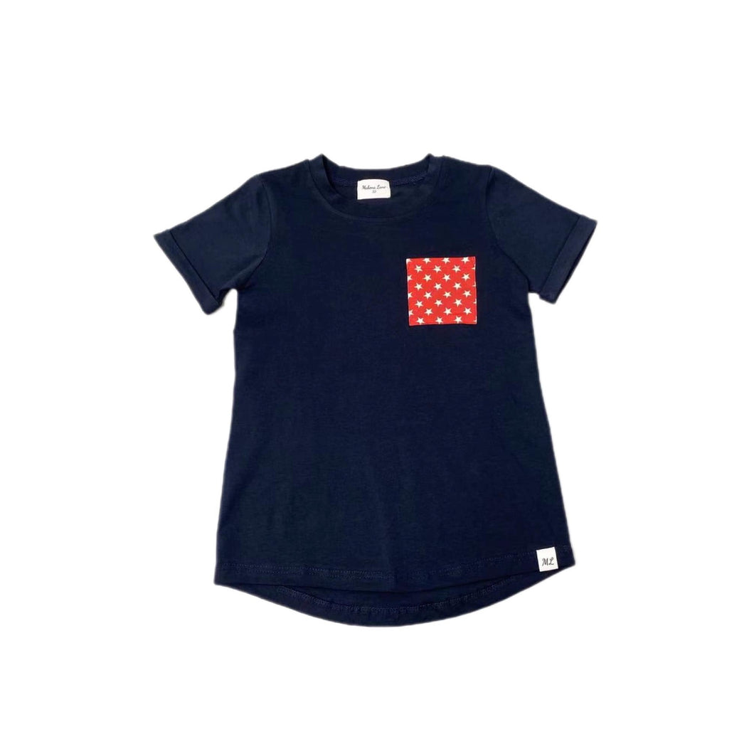 Bamboo Pocket T-Shirt—Americana