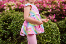 Load image into Gallery viewer, Ombre Rainbow Tunic Set with Leggings