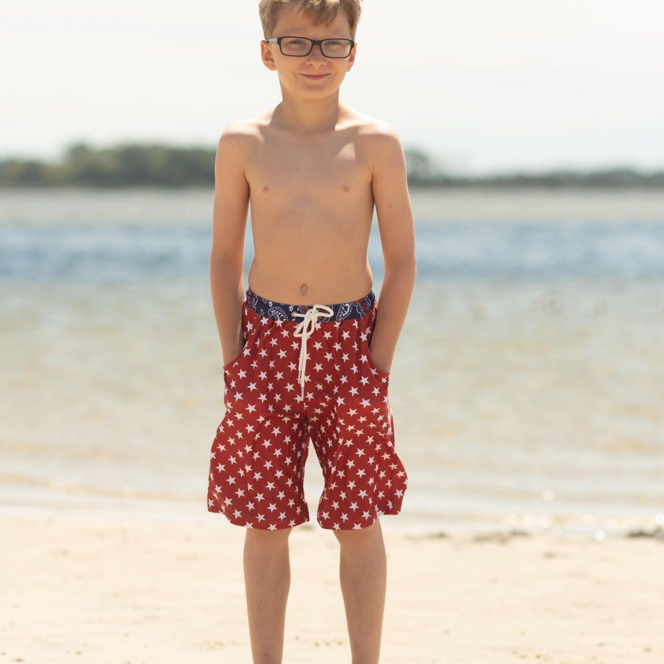 Paisley Star Boys Shorts