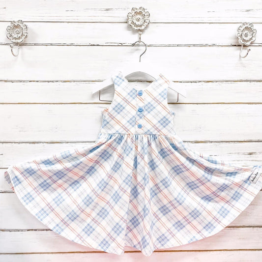 RWB Twirl Dress Set size 8