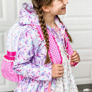 Purple Splash Raincoat (Size 12M and 7 only)