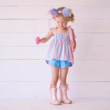 Load image into Gallery viewer, Bubblegum Stripes Tunic Set 12m-3