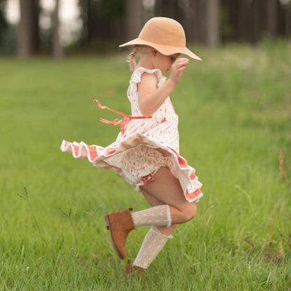 Terracotta Twirl Dress size 2, 8 only