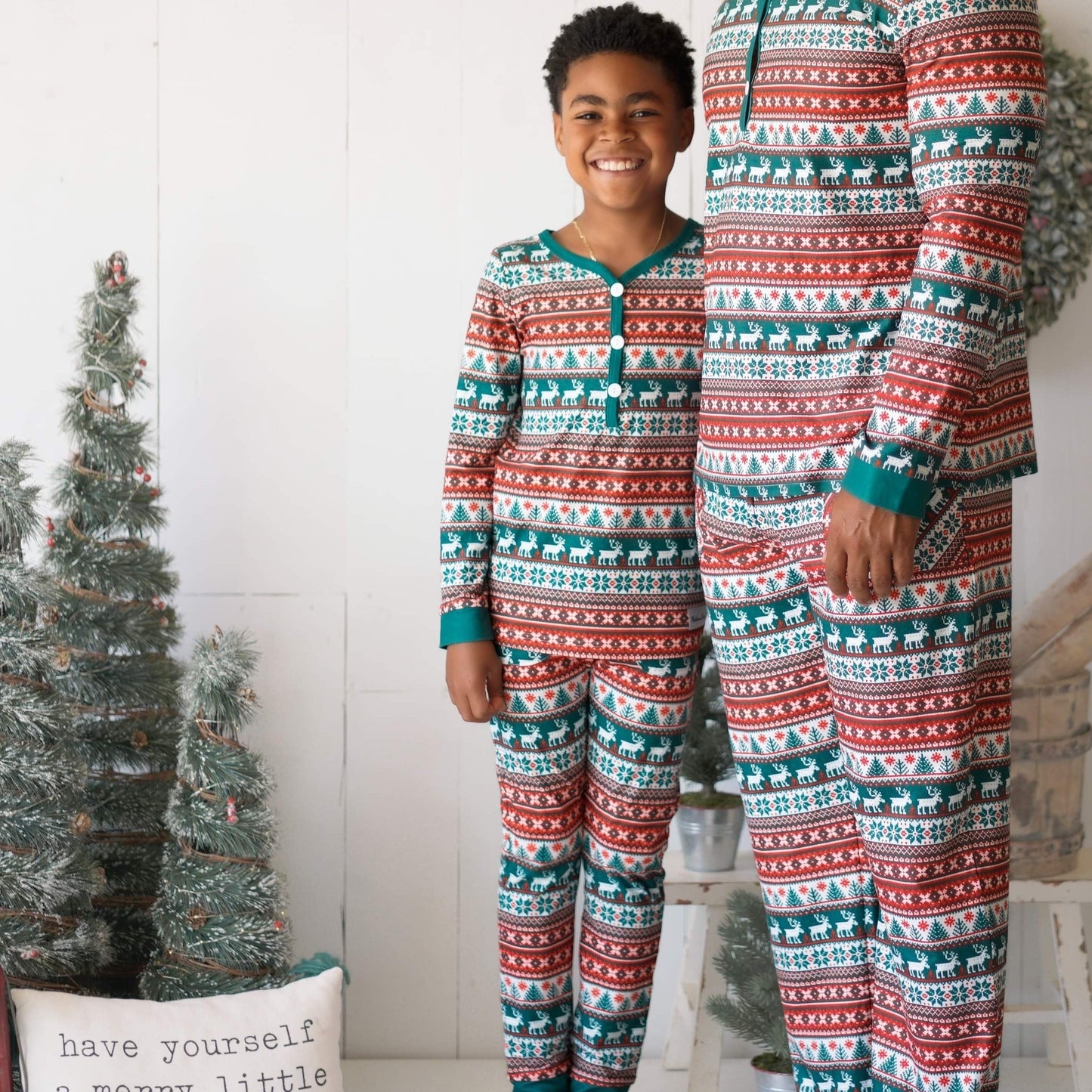 Unisex Set: {Fireside Fair Isle Lounge}