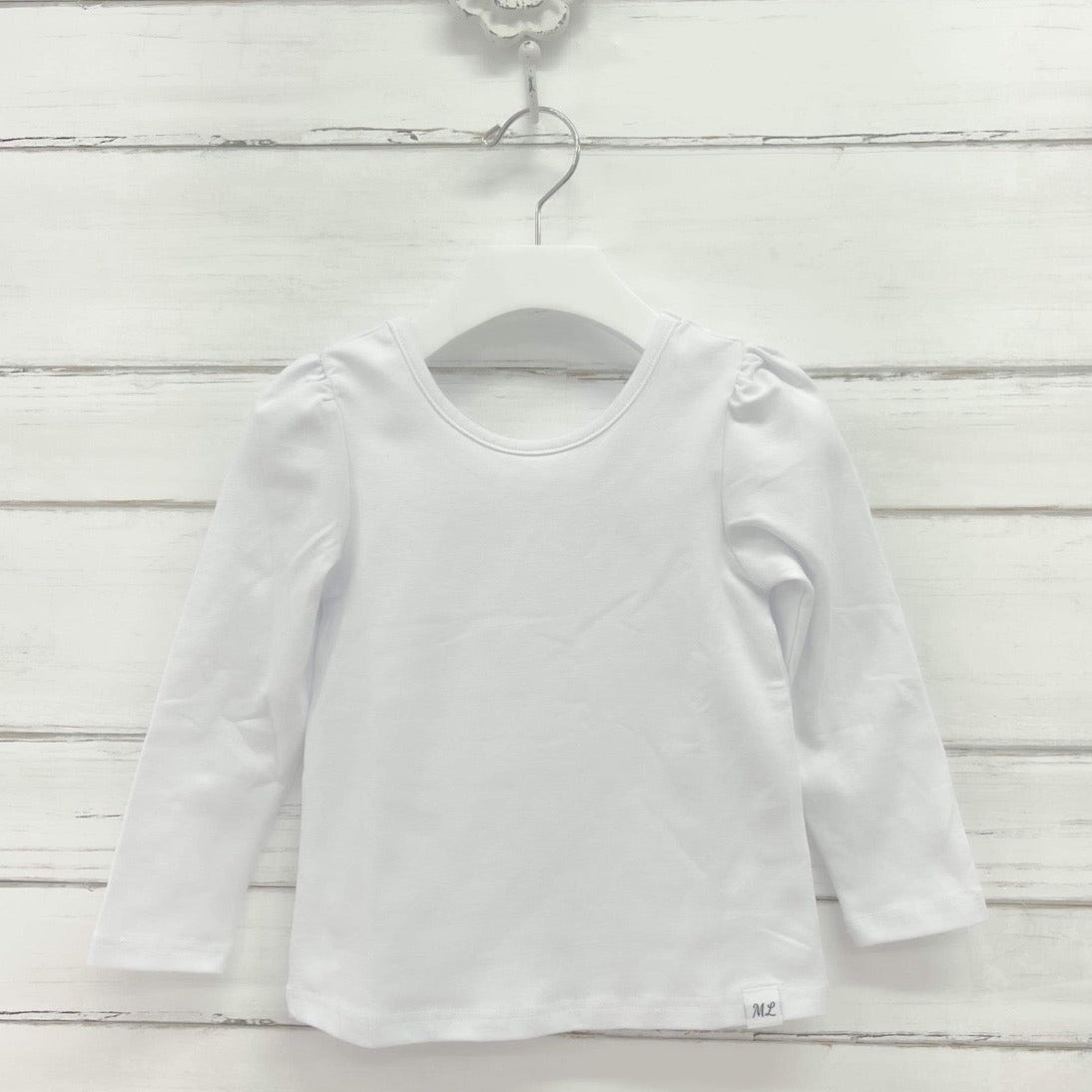 Layering Shirts White Cotton & Ivory Pointelle option