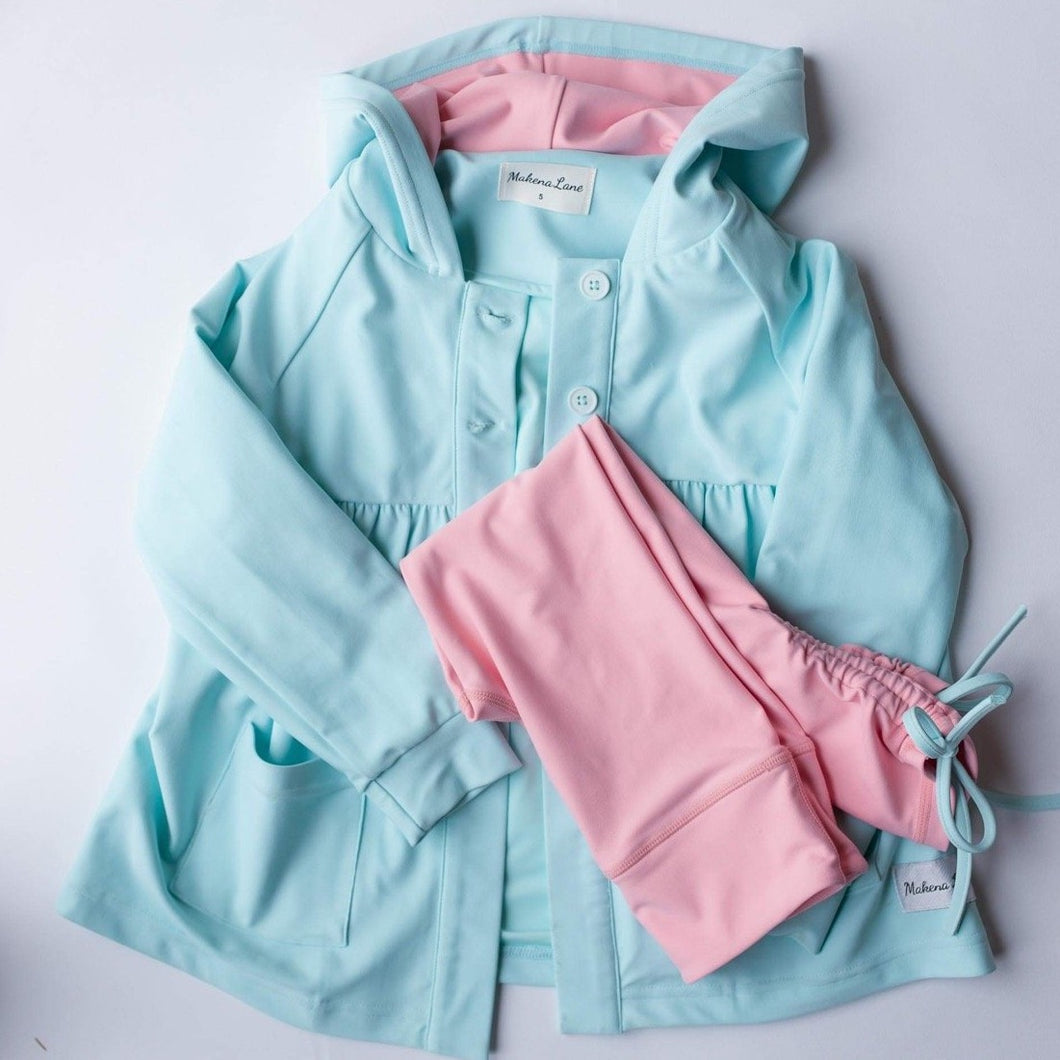 Cotton Candy Yoga Pant/Jacket Set