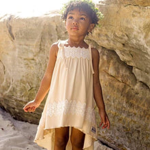 Load image into Gallery viewer, Seashell Hi/Lo Dress - Buttery Cream