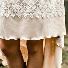 Load image into Gallery viewer, Seashell Hi/Lo Dress - Buttery Cream