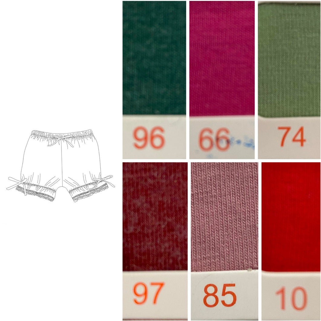 Bloomer Shorts (6 colorways)