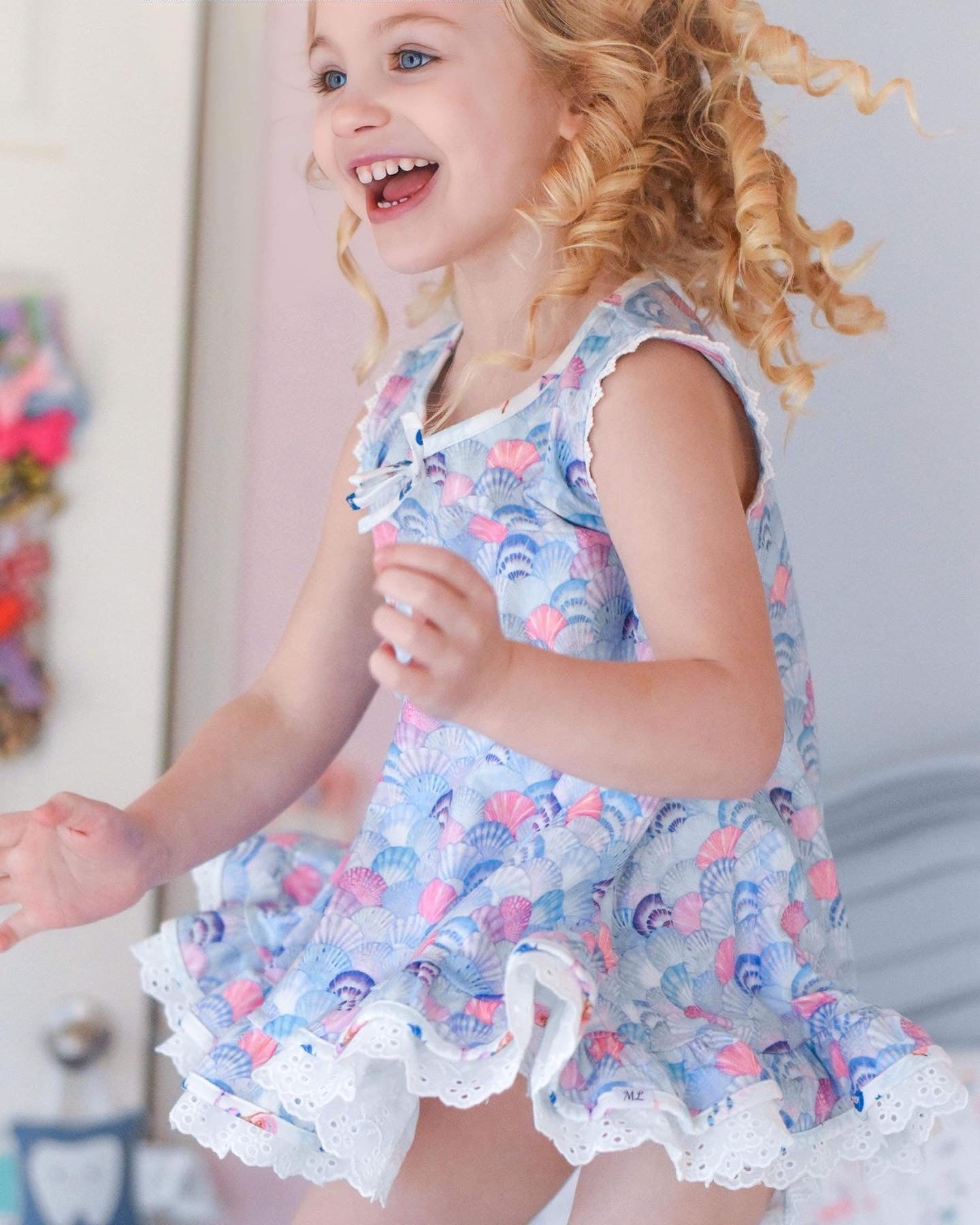 Mermaid Shells Sweet Pea Set & Dolloption – Makena Lane