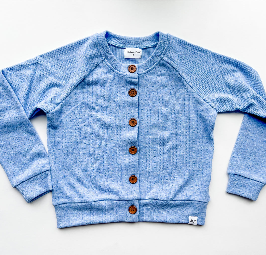 Denim Blue Cardi