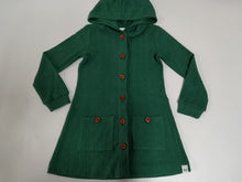 Load image into Gallery viewer, Long Hooded Cardigans Girls &amp; Women (green,mustard, pumpkin, red)