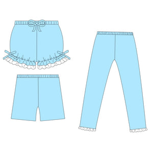 Mint Blue Candy Hearts Leggings/Bloomers/Shorties Presale