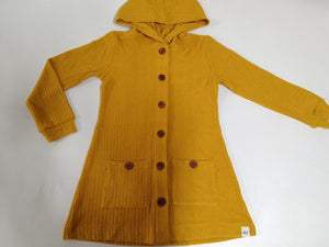 Long Hooded Cardigans Girls & Women (green,mustard, pumpkin, red)