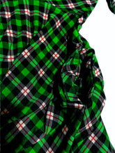 Load image into Gallery viewer, Green Plaid Bamboo twirl